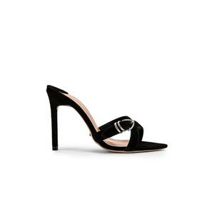 Tony Bianco Mikki Heel Suede Leather Buckle Strap